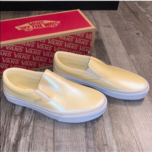 pearl suede slip on vans